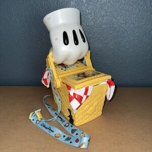 Disney Parks Mickey's Runaway Railway Perfect Picnic Basket Popcorn Bucket 2023